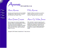 Tablet Screenshot of anomaly.org